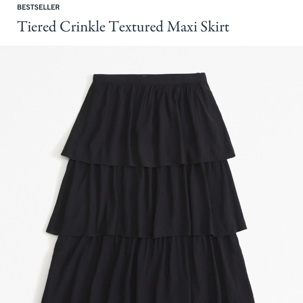 tiered skirt